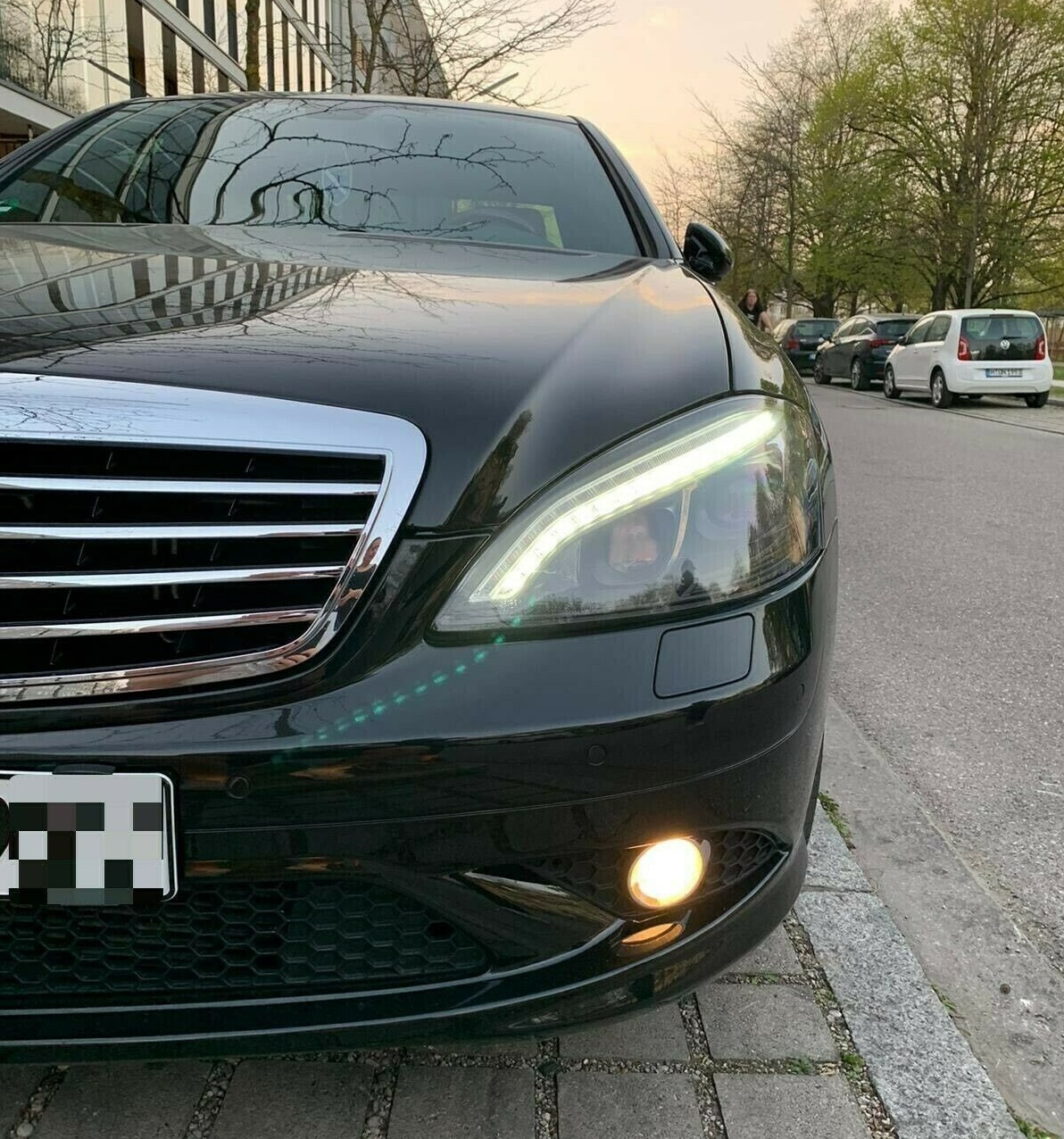 Xenon D1S Scheinwerfer für Mercedes Benz S-Klasse W221 05-09 chrom