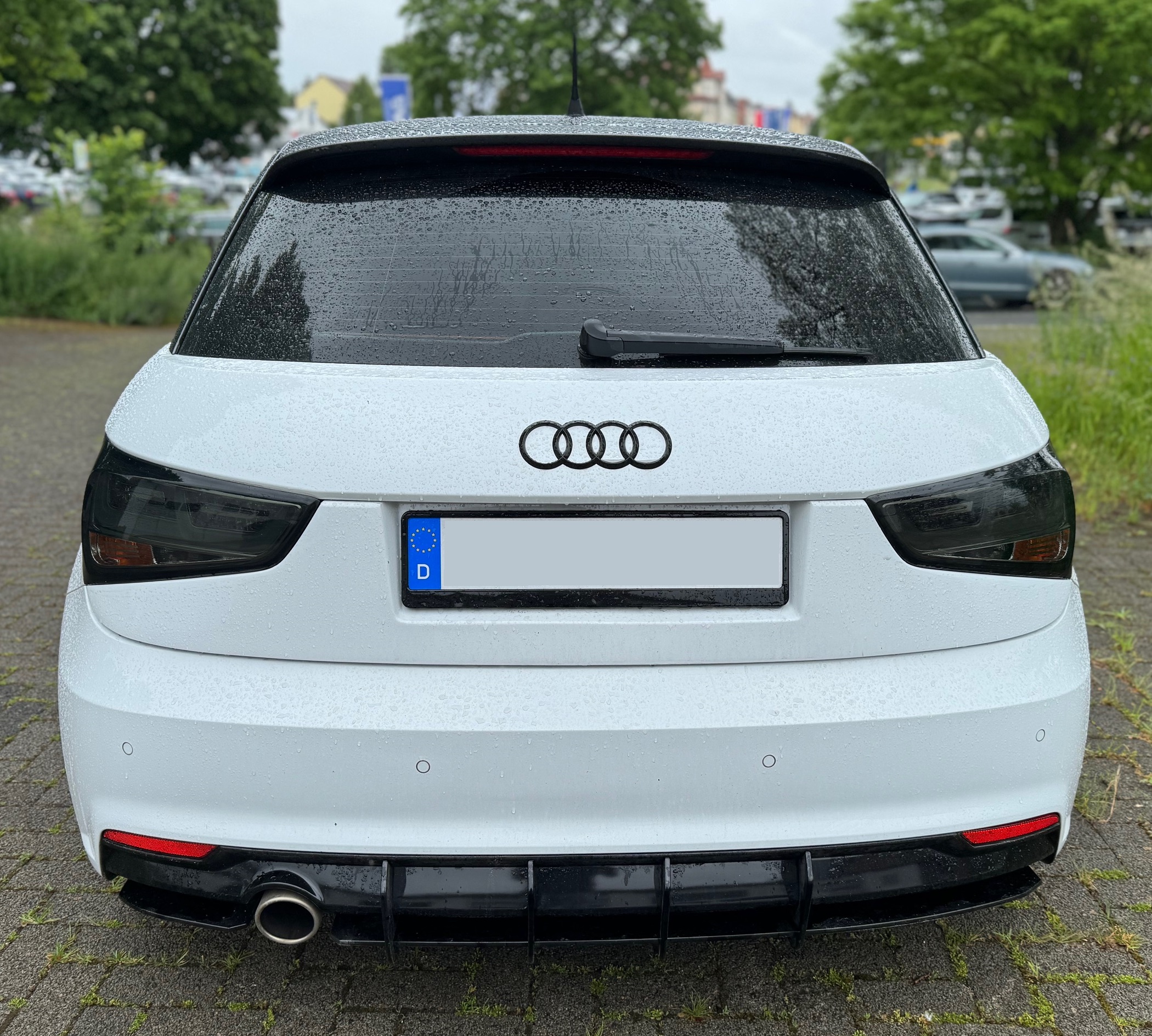 Lightbar Led Rückleuchten für Audi A1 Typ 8X 11-18 inkl. Sportback smoke