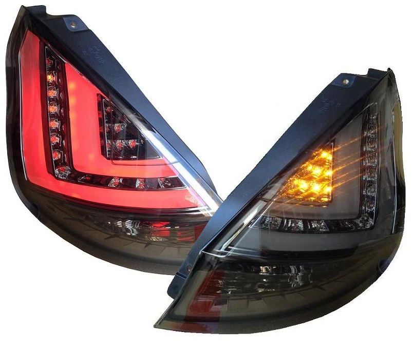 LED Rückleuchten für Ford Fiesta JA8 MK7 08-12 smoke rauch