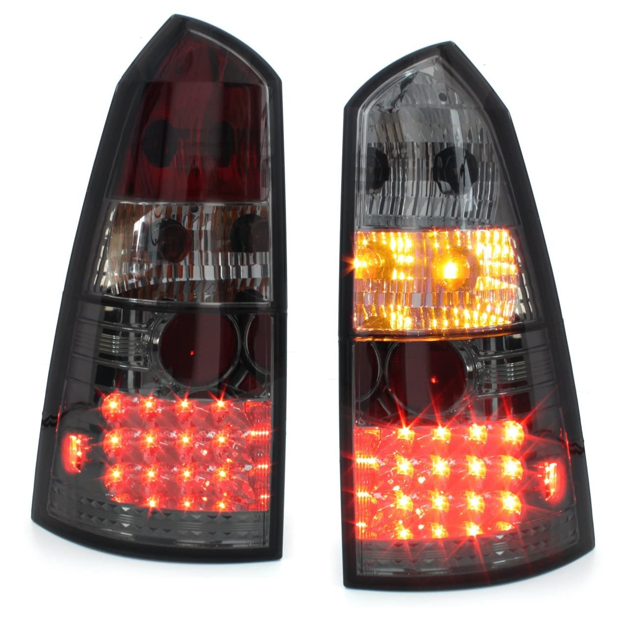 LED Rückleuchten für Ford Focus Turnier 99-05 schwarz smoke
