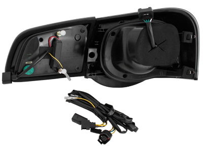 Lightbar LED Rückleuchten für VW Passat 3C B6 Variant Kombi 05-10 schwarz