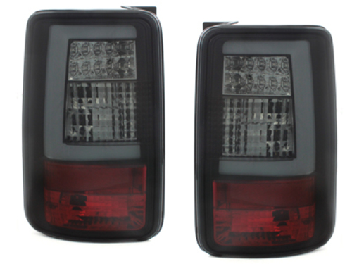 LED Rückleuchten für VW Caddy Bj. 03-15 schwarz black LIGHTBAR