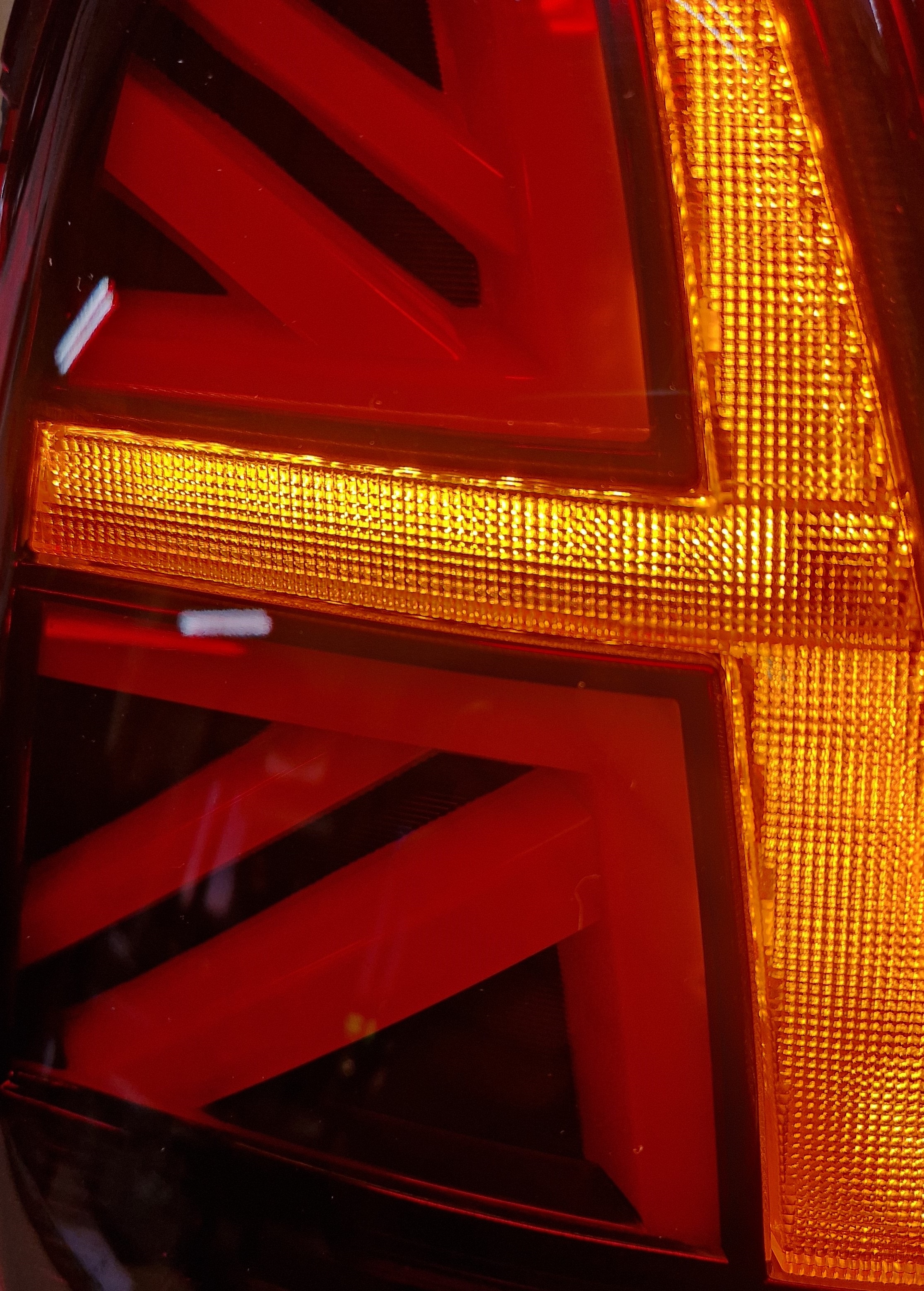 LED Rückleuchten für BMW Mini F55 F56 F57 Bj 14-21 rot Union Jack