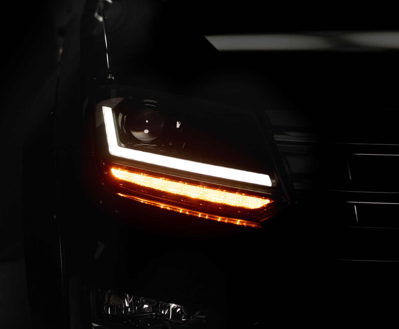 OSRAM LEDriving Voll-LED Scheinwerfer für VW Amarok ab 2010+ Laufblinker
