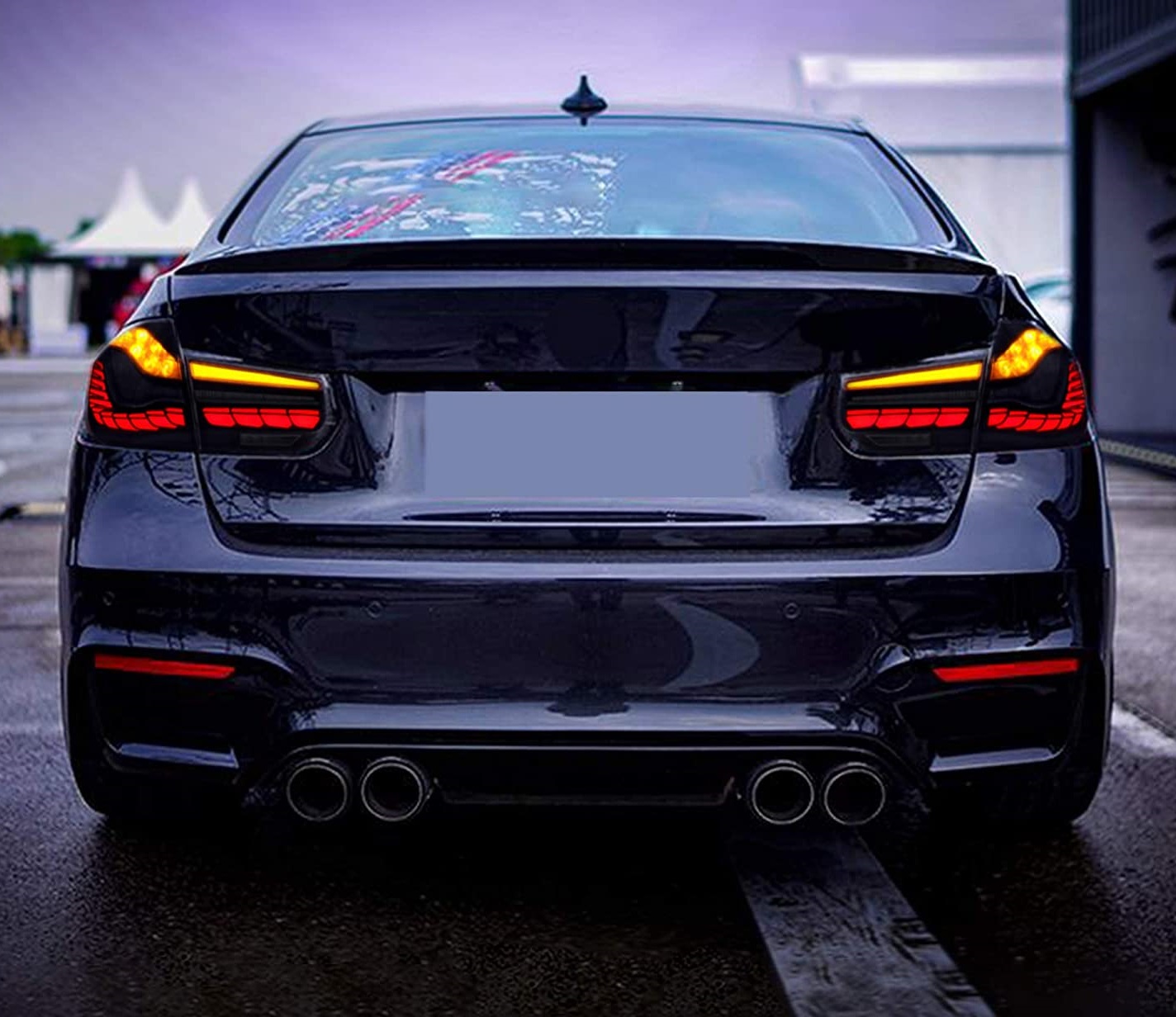 OLED Rückleuchten für BMW F30 3er 11-18 Limousine dynamisch schwarz