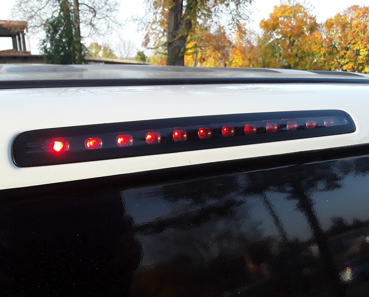LED Bremsleuchte für VW T5 Bus 03-15 mit Heckklappe schwarz klar