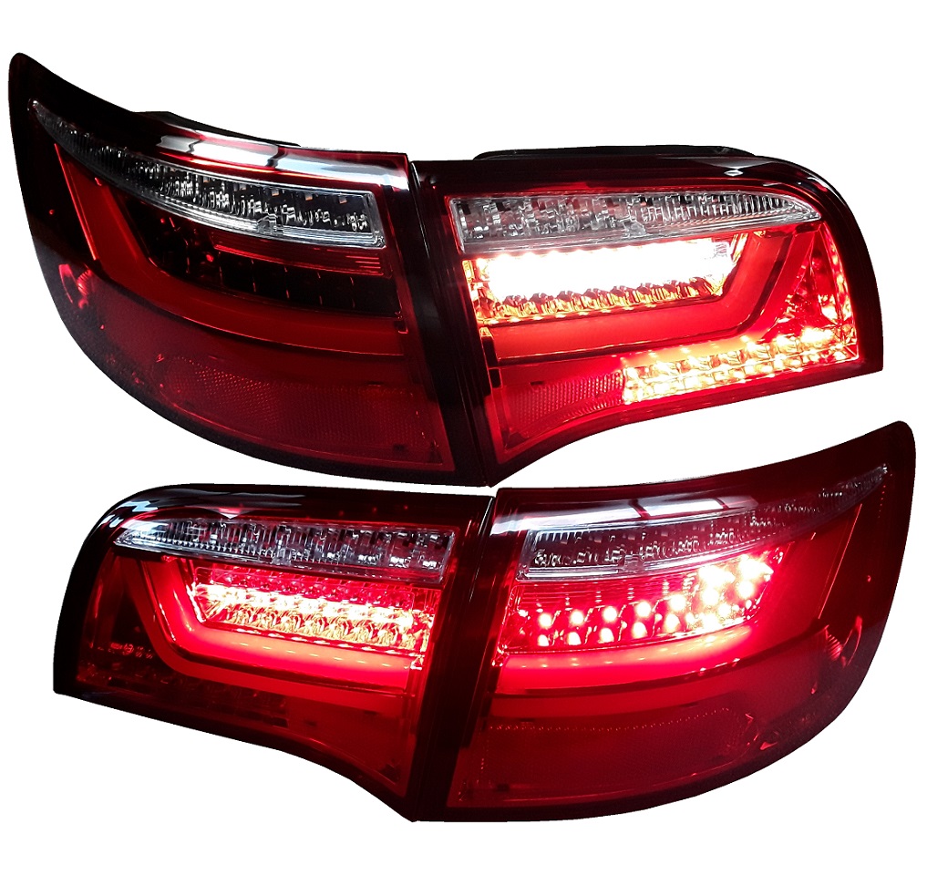 LED Rückleuchten für Audi A6 4F Avant 04-11 rot Klarglas LAUFBLINKER