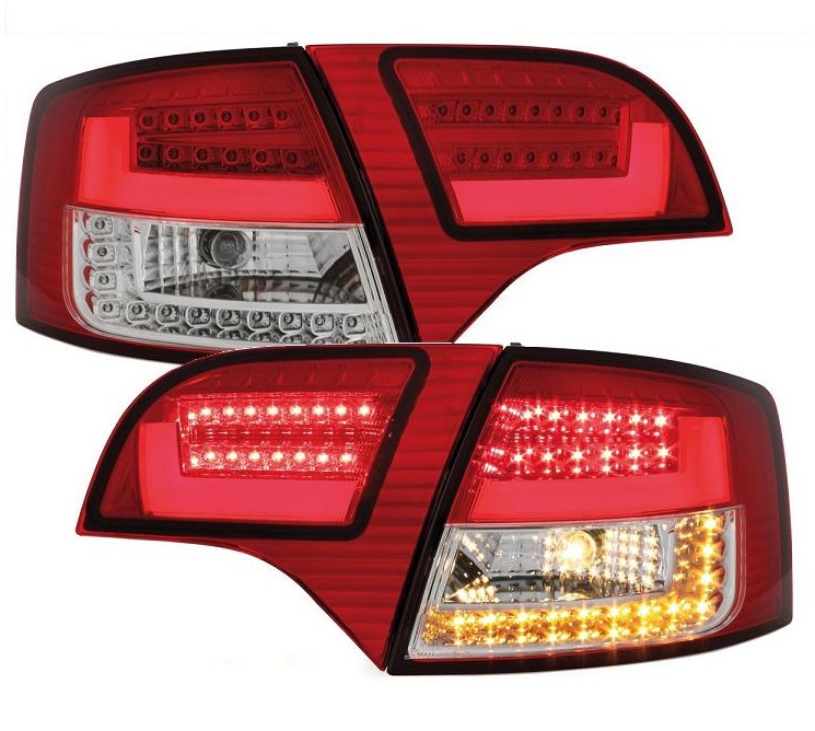 LED Rückleuchten für Audi A4 B7 Avant 04-08 rot mit dynamischem Blinker