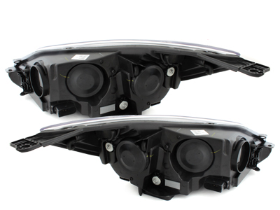 Lightbar Scheinwerfer für Ford Focus MK3 11-14 schwarz