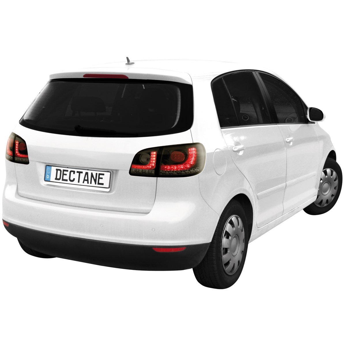 LITEC LED Rückleuchten für VW Golf 6 Plus 08+ black/smoke schwarz