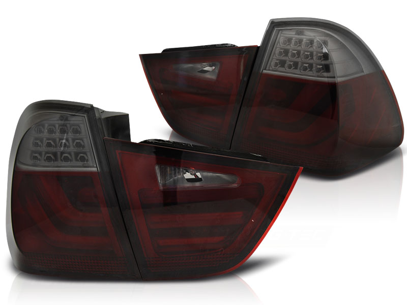 Lightbar Led Rückleuchten rot rauch für BMW E91 3er Touring 09-12 LCI