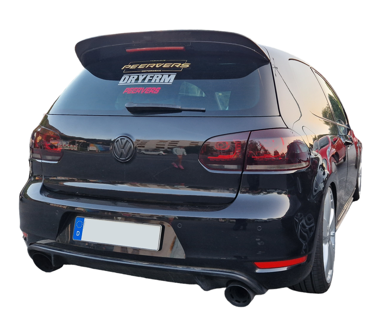 LED Rückleuchten für VW Golf VI 6 08-12 rot smoke