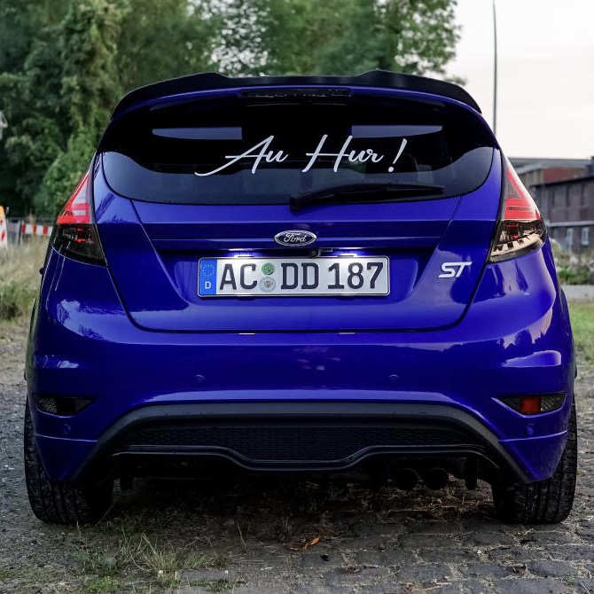 LED Nebelschlussleuchten für Ford Fiesta JA8 MK7 08-17 schwarz