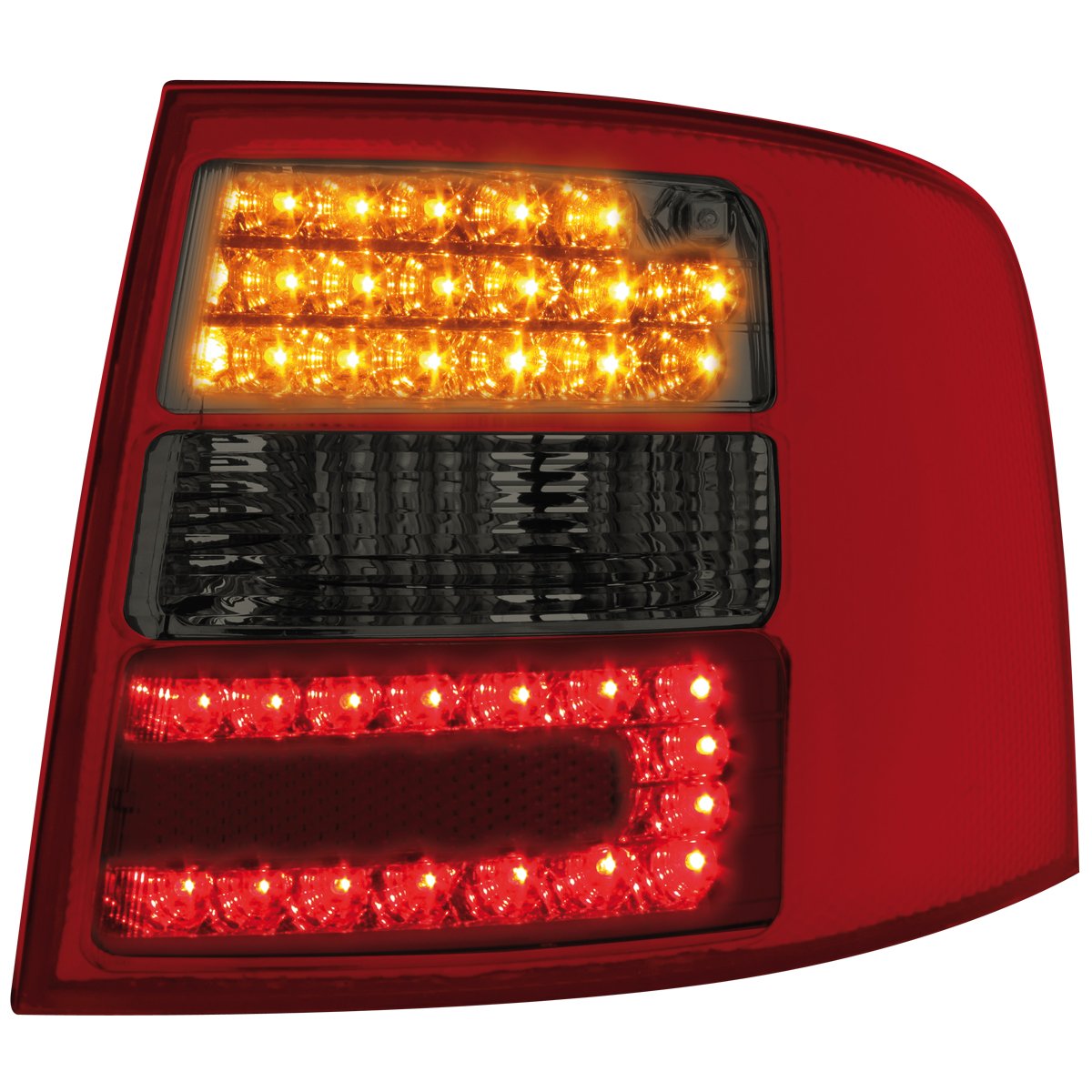 LED Rückleuchten rot rauch für Audi A6 Avant 4B 97-05
