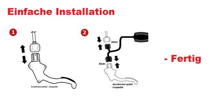 DTE Pedalbox PLUS für BMW X5 (E53) 1999-2004 3.0D 2926 cm³ 193PS