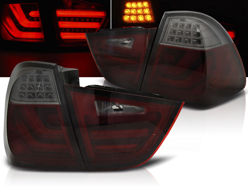 Lightbar Led Rückleuchten rot rauch für BMW E91 3er Touring 09-12 LCI