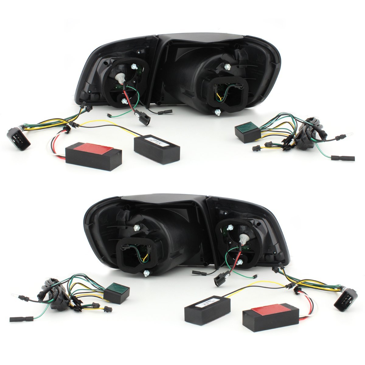 LITEC LED Rückleuchten für VW Golf 6 Plus 08+ black/smoke schwarz