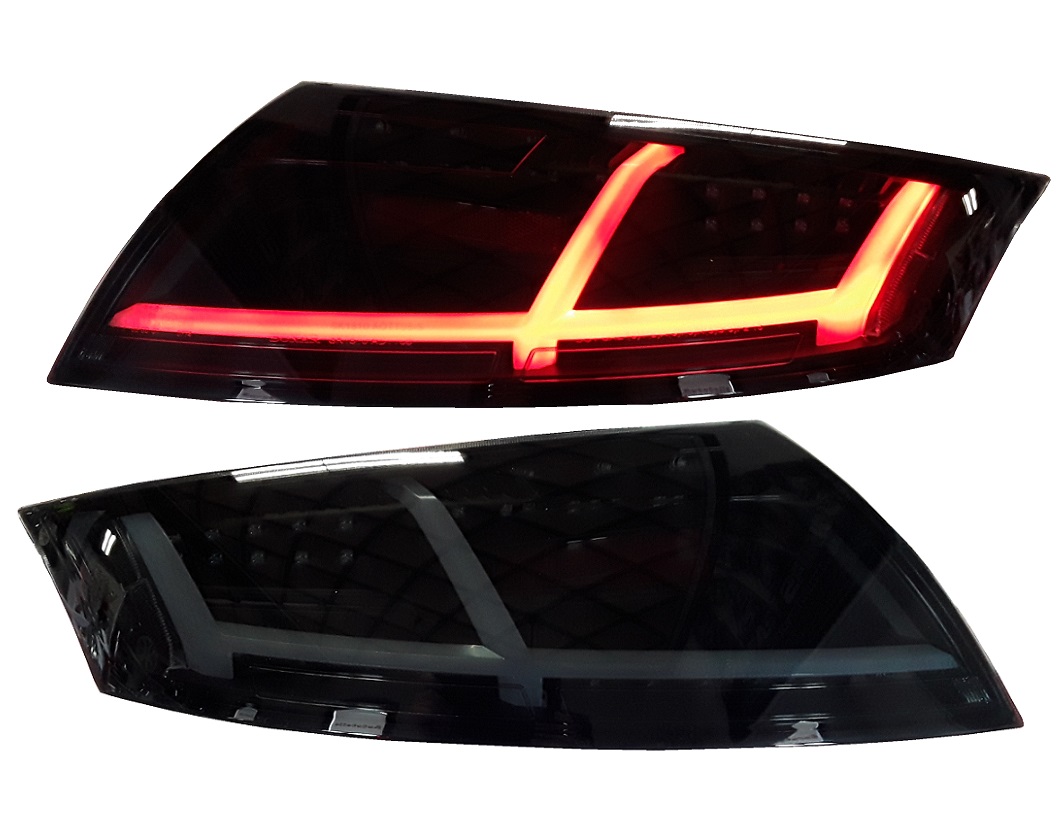Voll-LED Rückleuchten für Audi TT 8J 06-14 schwarz/rauch 8S-Optik