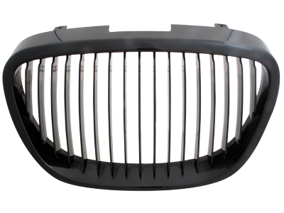 Frontgrill  für Seat Leon 1P 05-09 schwarz Streben-Design