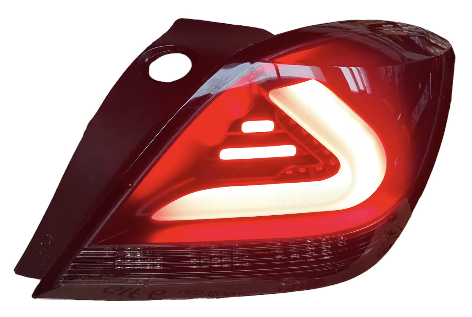 carDNA LED Rückleuchten für Opel Astra H GTC 3-Türer black schwarz