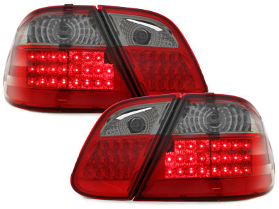 LED Rückleuchten für Mercedes Benz CLK C208 06.97-02 rot-smoke