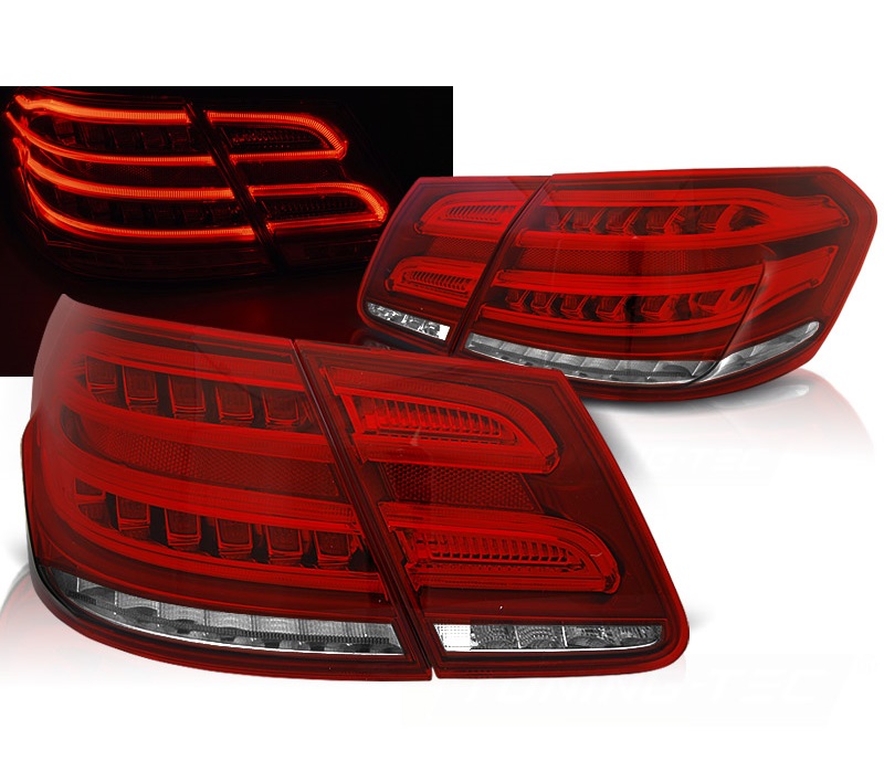 Voll LED Rückleuchten für Mercedes Benz E-Klasse W212 09-13 Limousine sequentieller Blinker für orig. Halogen Blinker