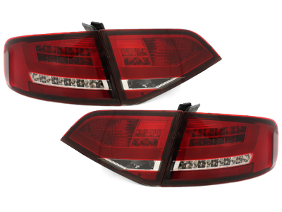 LED Rückleuchten für Audi A4 B8 8K Limousine 07-11 rot klar