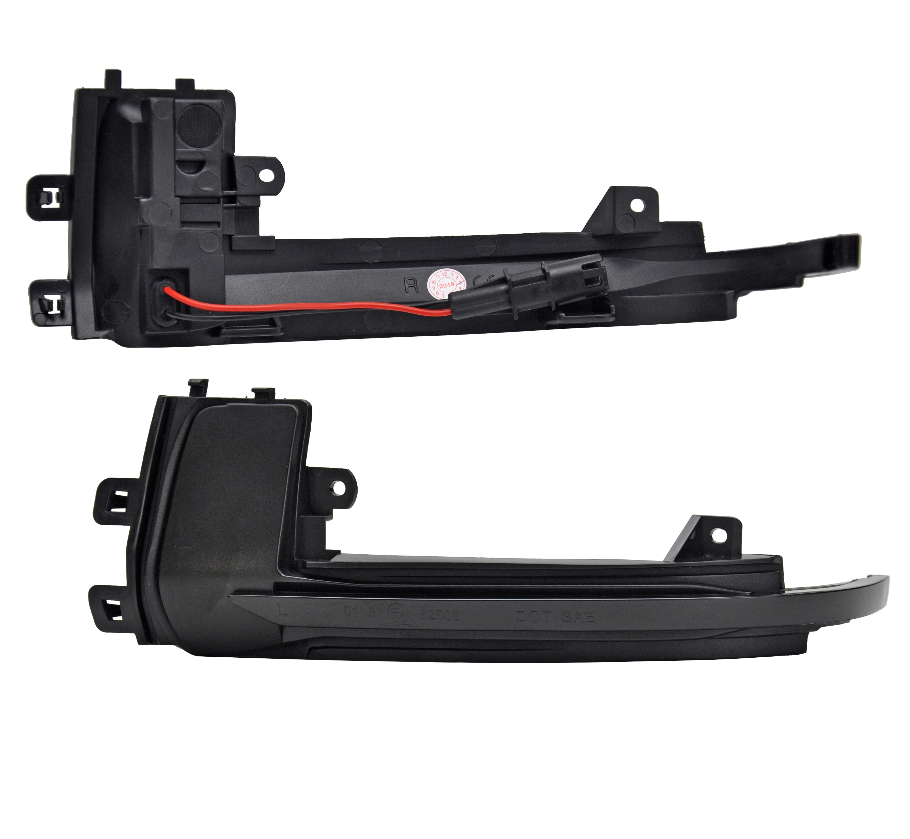 Dynamische Led Spiegelblinker schwarz für Audi A3 8V 2013-2018