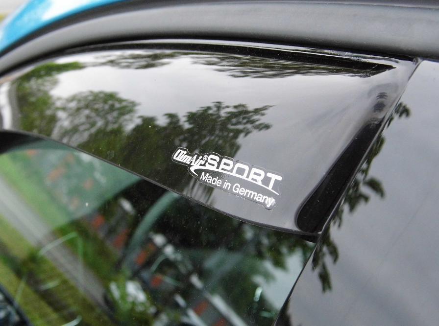 ClimAir WINDABWEISER REGENABWEISER schwarz vorn für VW Golf 5 V 5-Türer