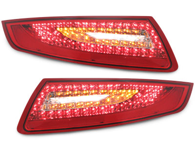 Led Rückleuchten für Porsche 911 997 + Led Blinker Nebelscheinwerfer Standlicht Seitenblinker chrom