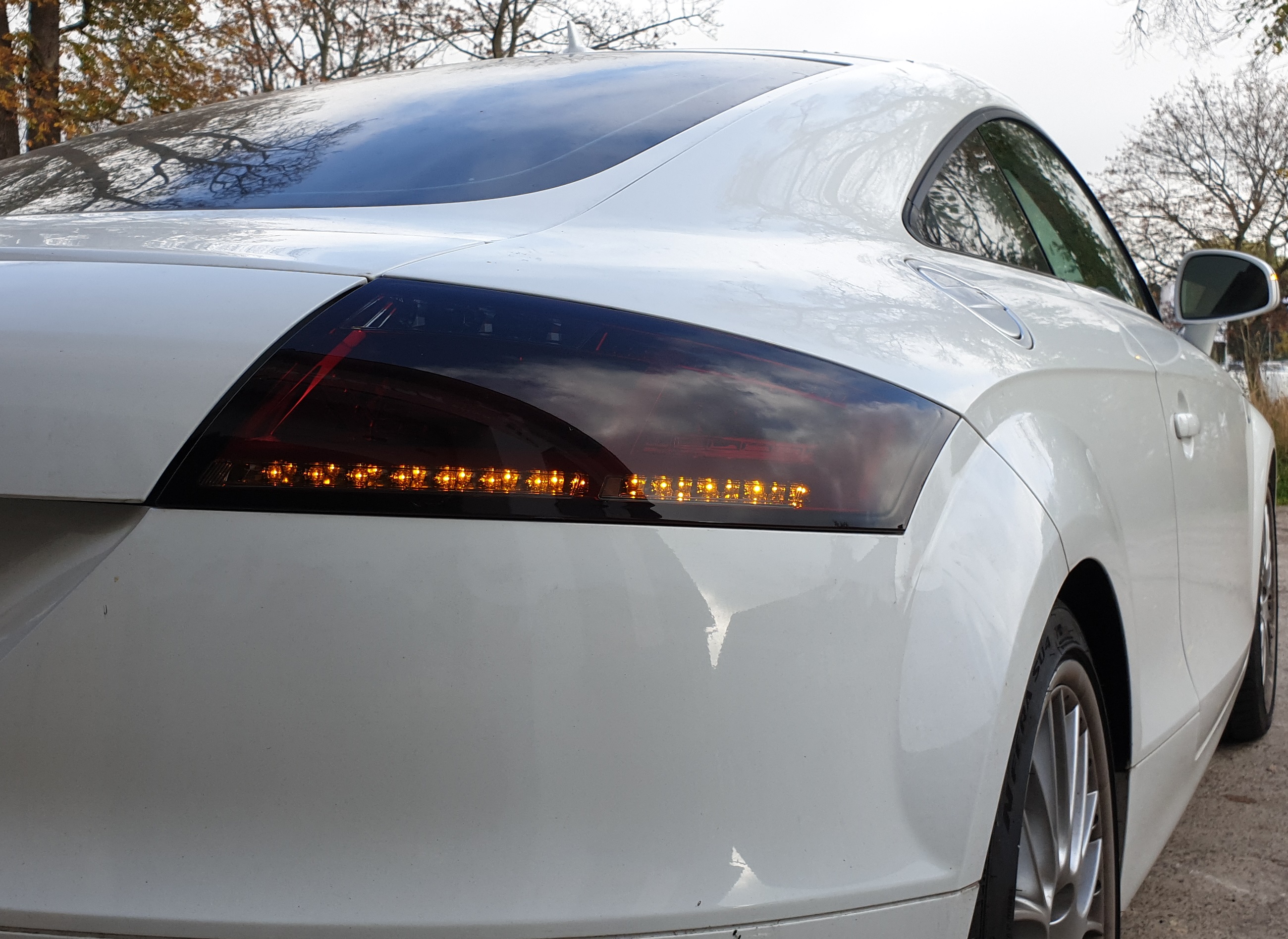 Voll-LED Rückleuchten für Audi TT 8J 06-14 rot-rauch 8S-Optik
