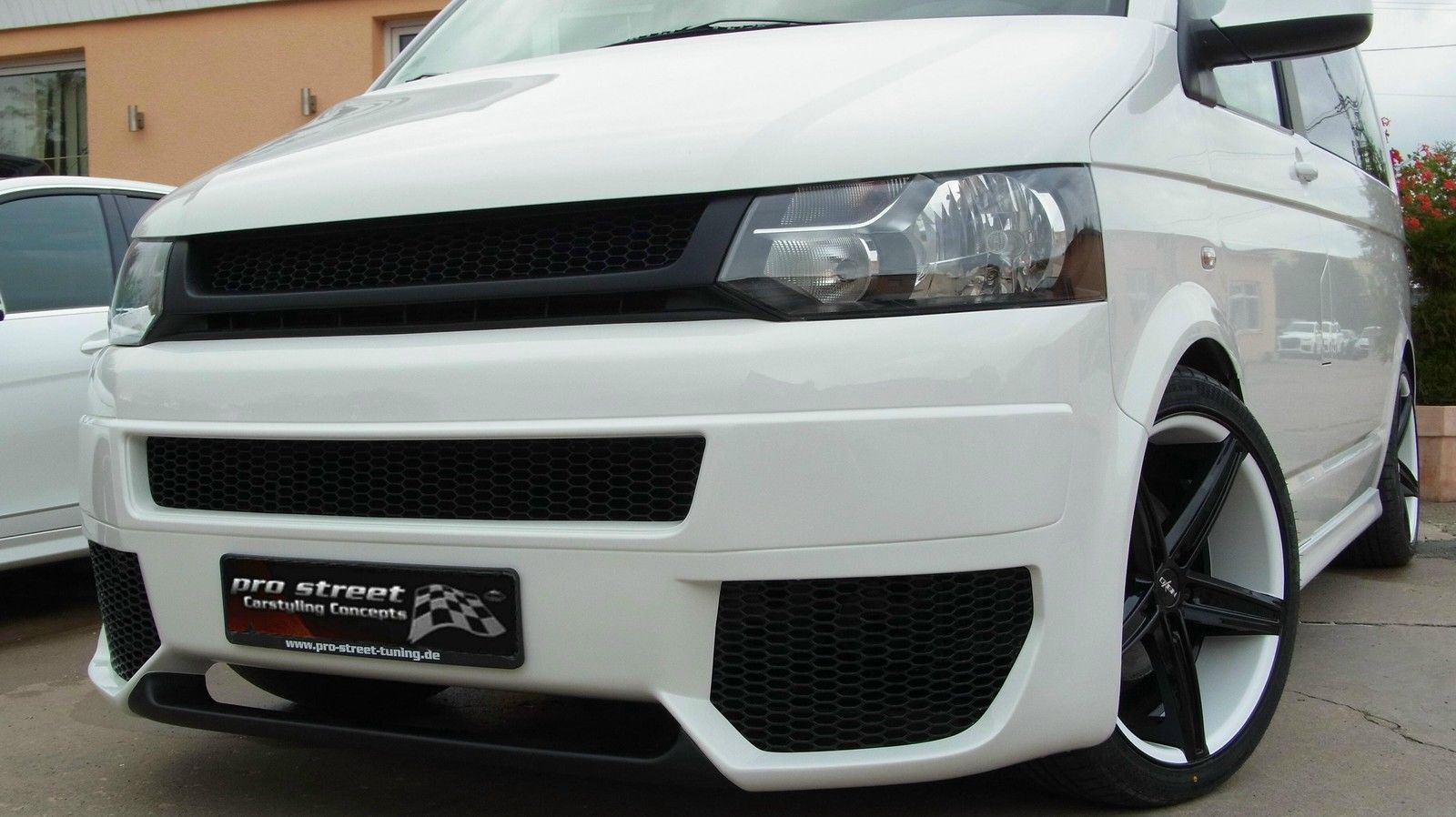 Für VW T5 GP Facelift 09-15 Frontschürze Frontstoßstange GT