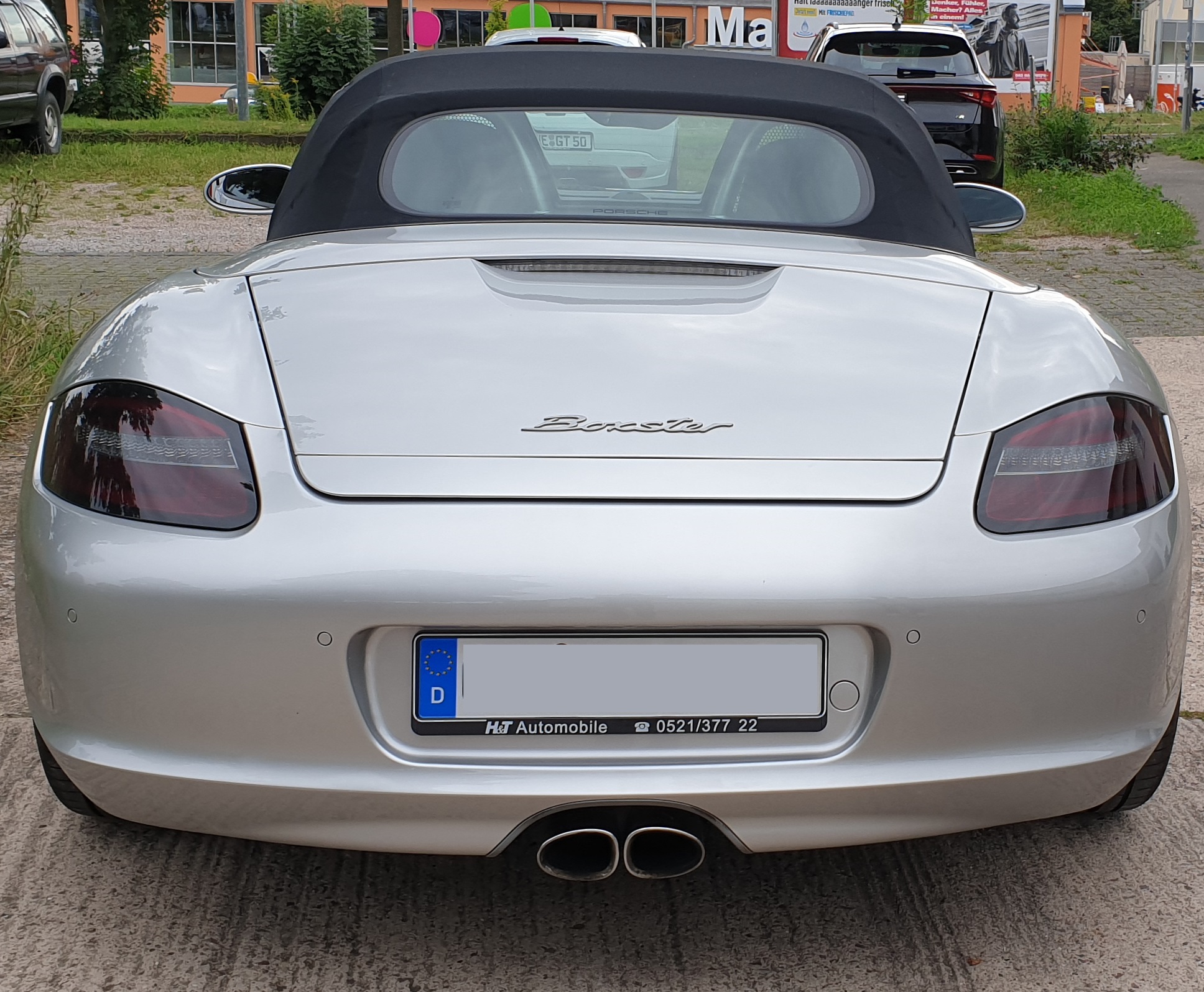 Lightbar LED Rückleuchten rot-rauch für Porsche Boxster 987/Cayman