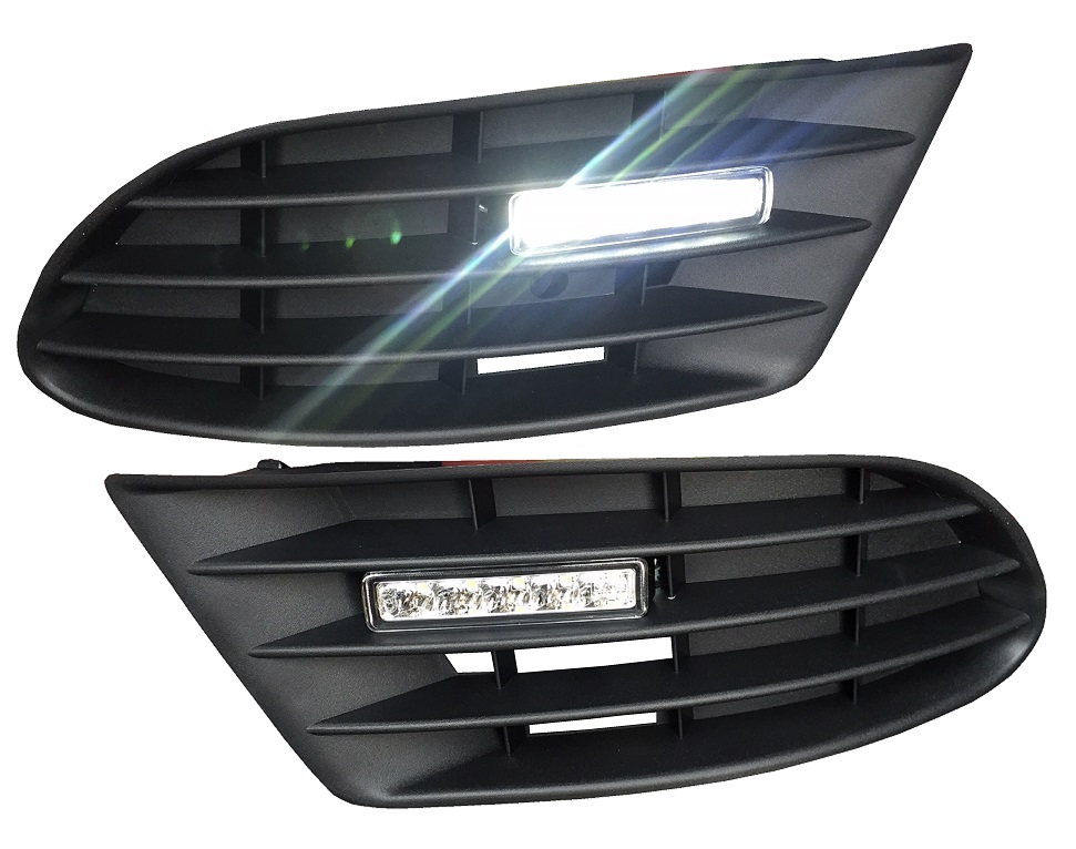LED Tagfahrlicht für VW Golf 5 Plus 05-09 ohne NSW inkl. Blende