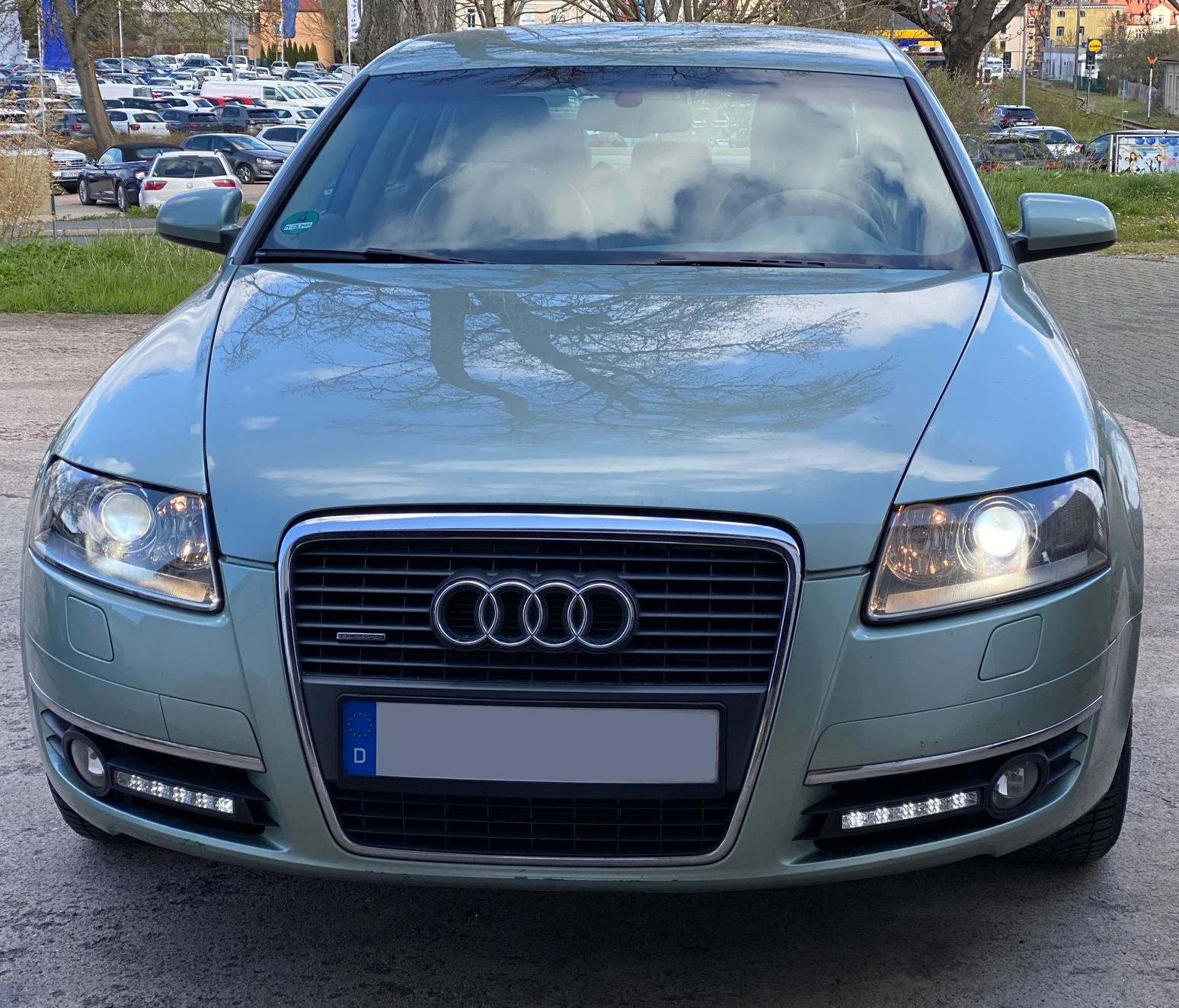 LED Tagfahrlicht für Audi A6 4F 04-08 Tagfahrleuchten mit Dimmfunktion R87