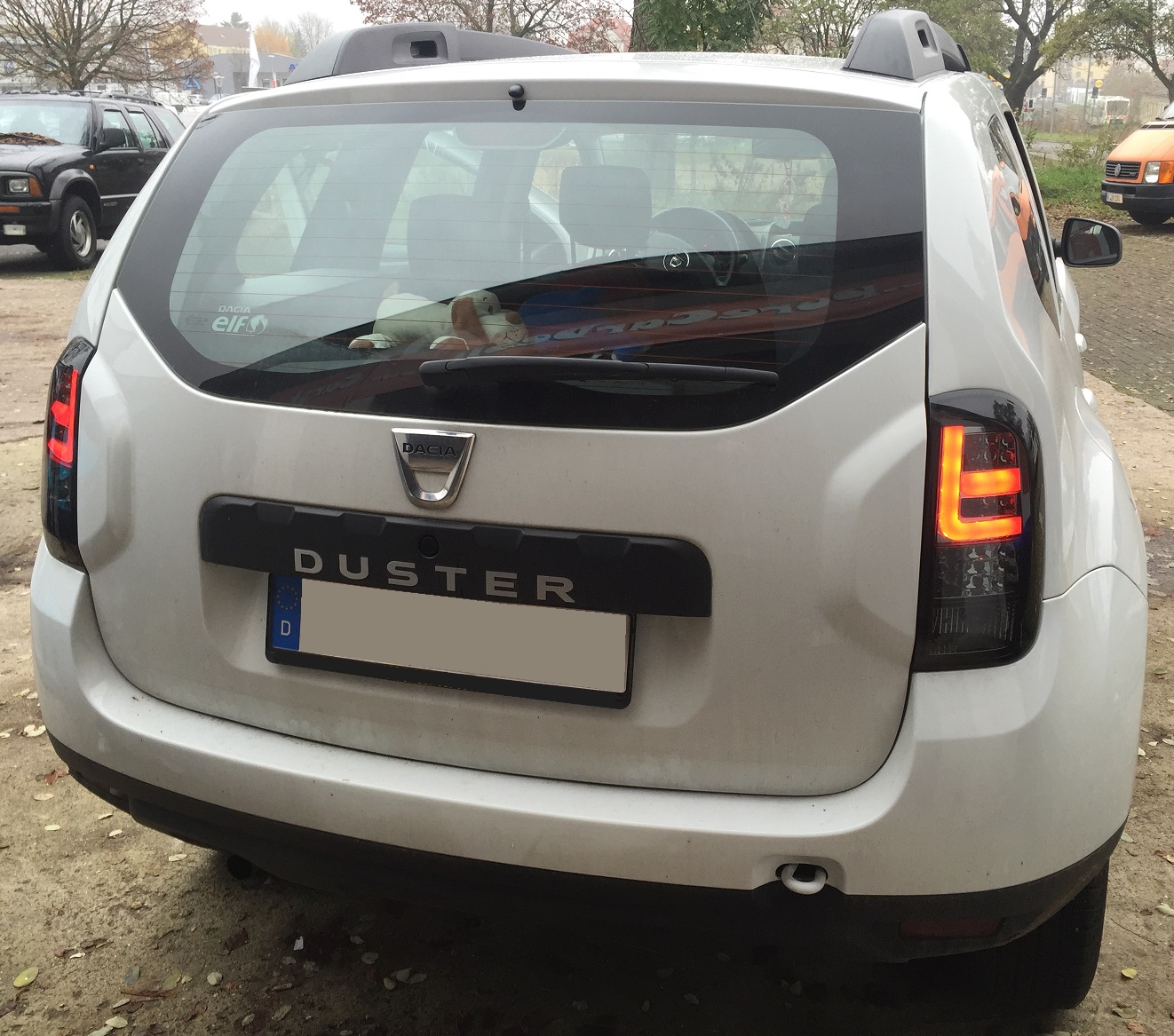 LED Rückleuchten für DACIA Duster 09-15 smoke