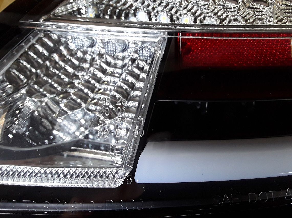Lightbar LED Rückleuchten rot klar für Porsche Boxster 987/Cayman