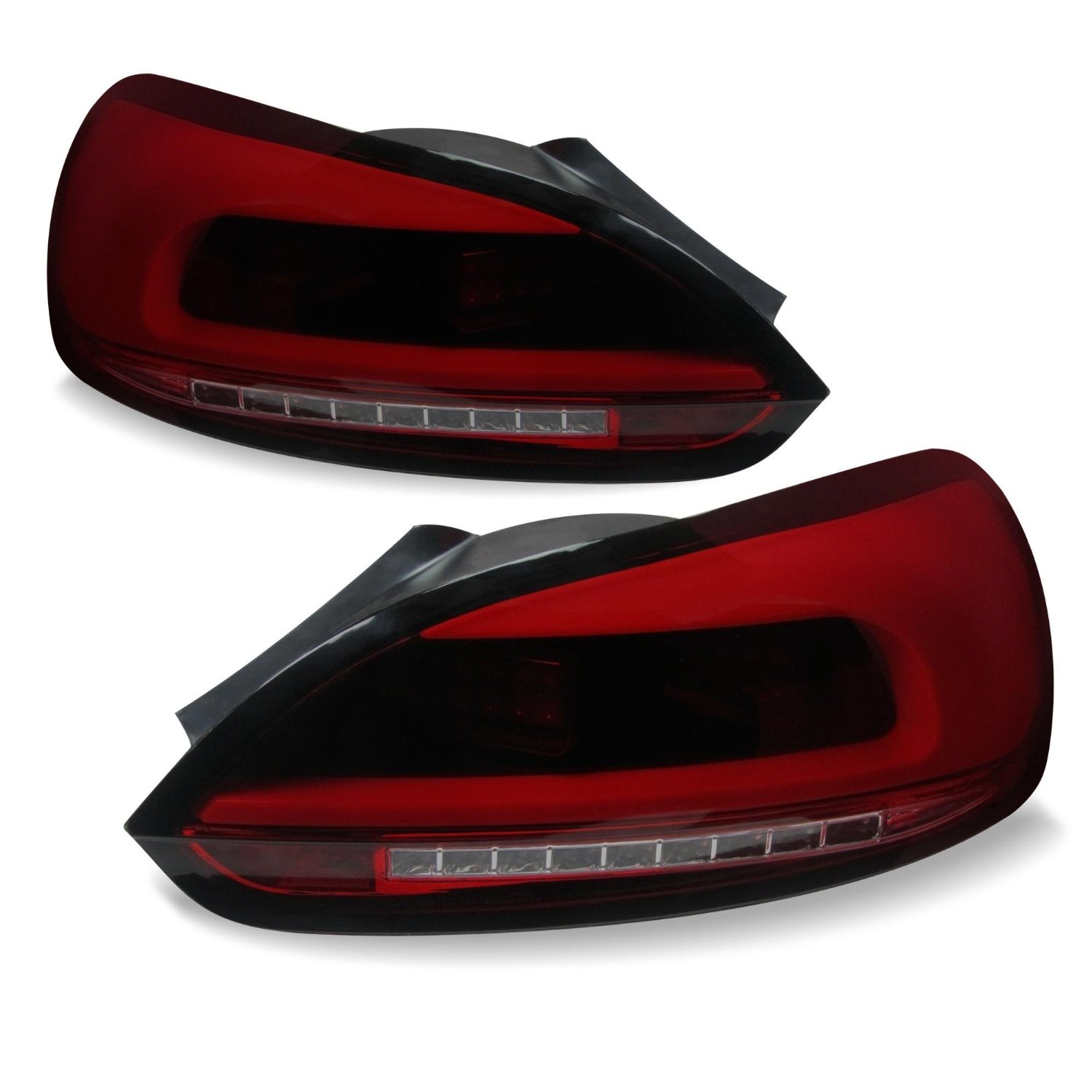 LED Rückleuchten für VW SCIROCCO 08-14 red smoke DYNAMISCHER BLINKER