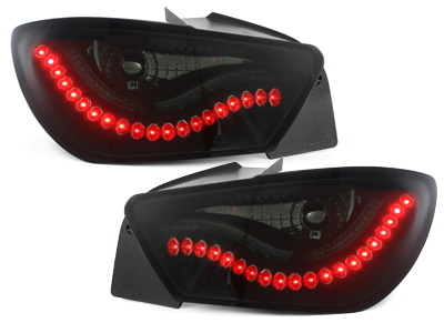 LED Rückleuchten für Seat Ibiza 6J 04/08 - 03/12 black/smoke LH