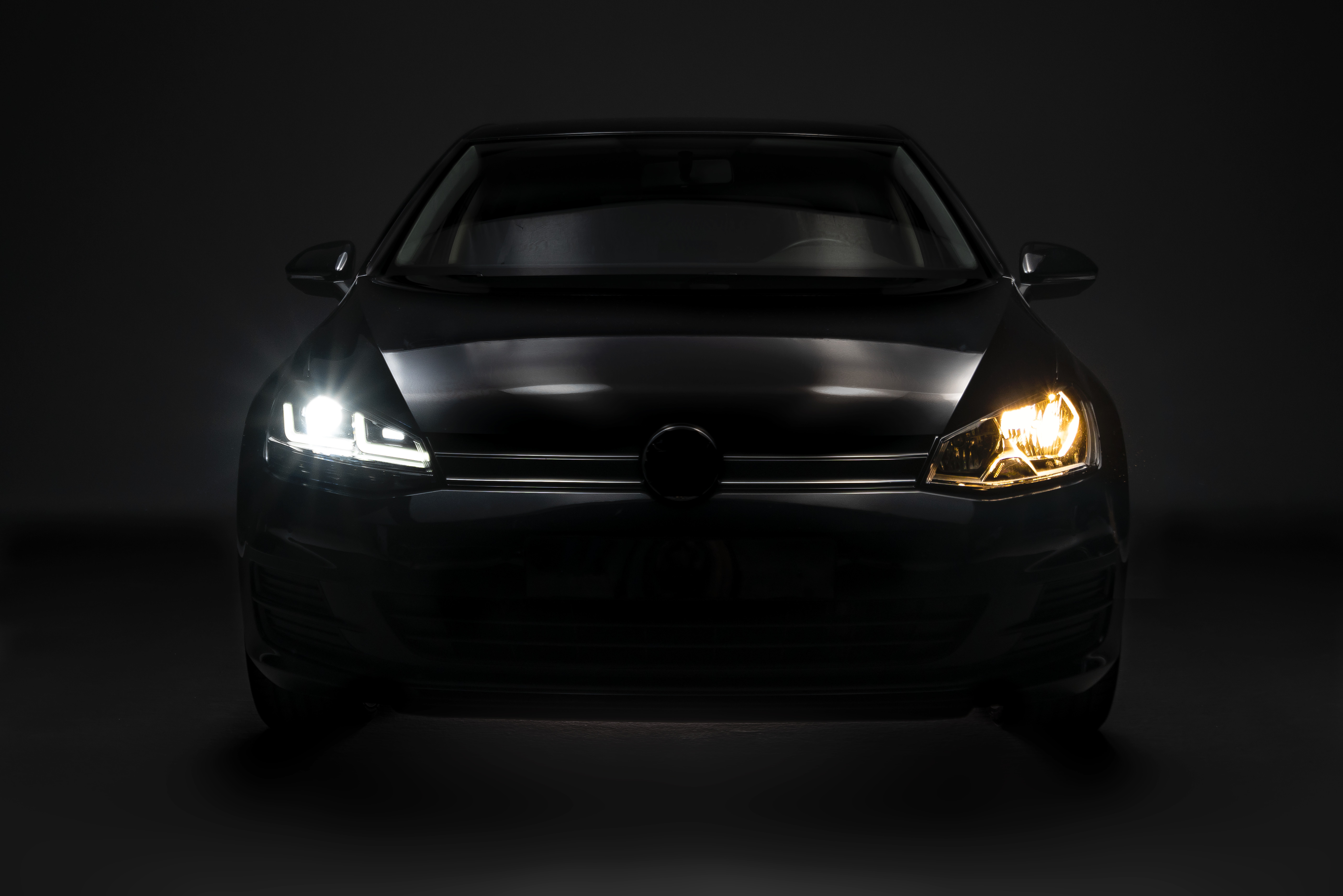 OSRAM LEDriving Scheinwerfer für VW GOLF 7 Facelift 17-20 schwarz rot