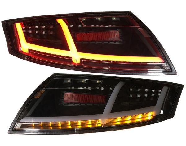 Voll-LED Rückleuchten für Audi TT 8J 06-14 schwarz 8S-Optik