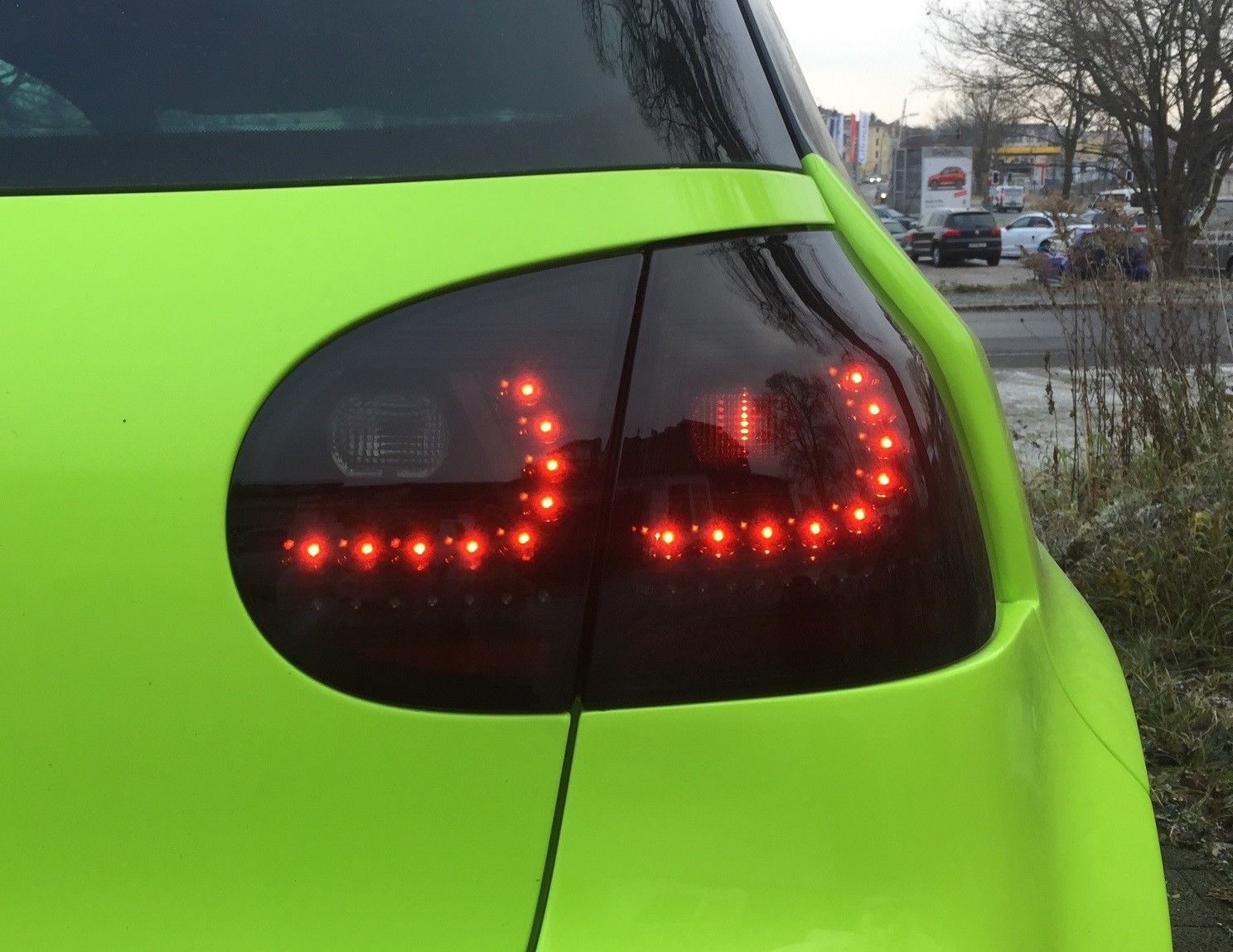 LED Rückleuchten für VW Golf 5 03-09 schwarz DYNAMISCHER LED BLINKER KA
