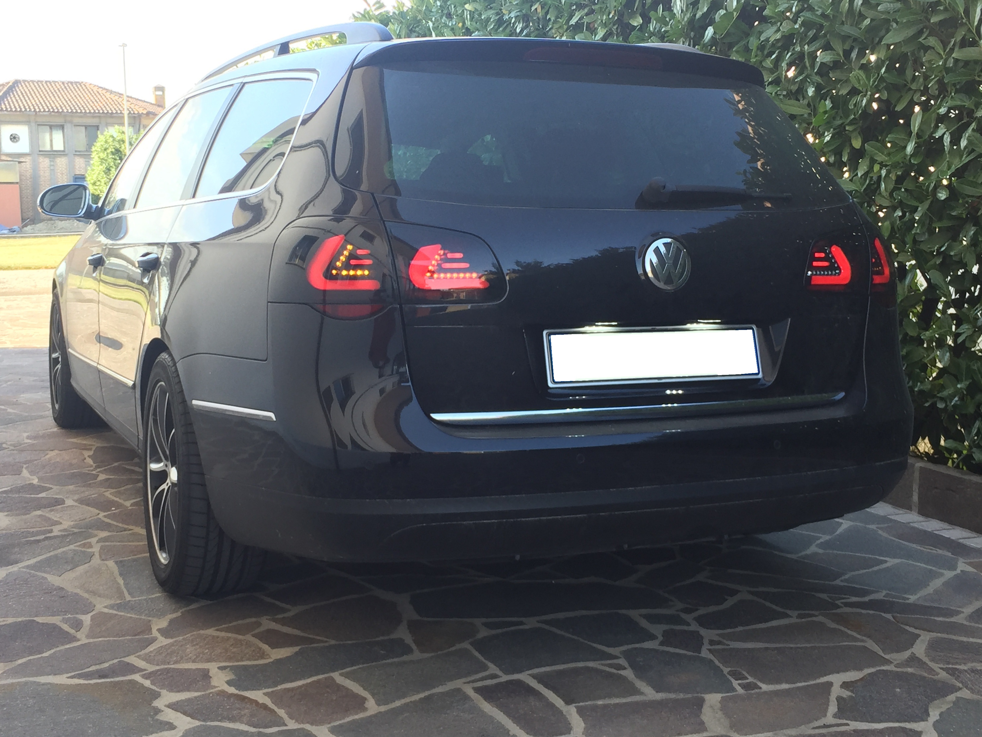 Lightbar LED Rückleuchten für VW Passat 3C B6 Variant Kombi 05-10 schwarz