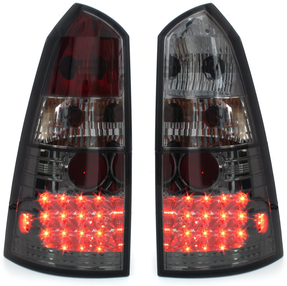 LED Rückleuchten für Ford Focus Turnier 99-05 schwarz smoke