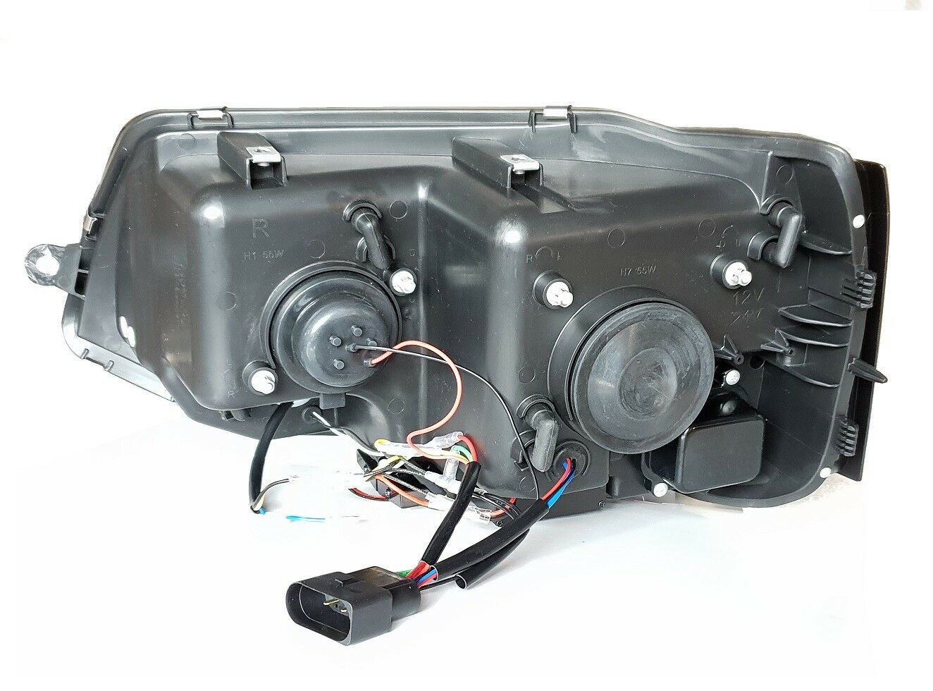 Tagfahrlicht Scheinwerfer dynamischer LED Blinker für VW T5 09-15 Laufblinker V2