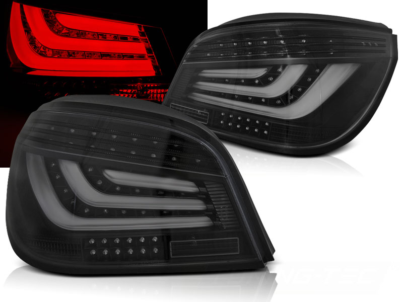 LED Rückleuchten für BMW E60 Limousine 07-10 schwarz smoke