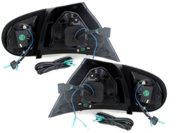 carDNA LED Rückleuchten für VW Golf V 5 03-09 schwarz smoke RV16ALLBS