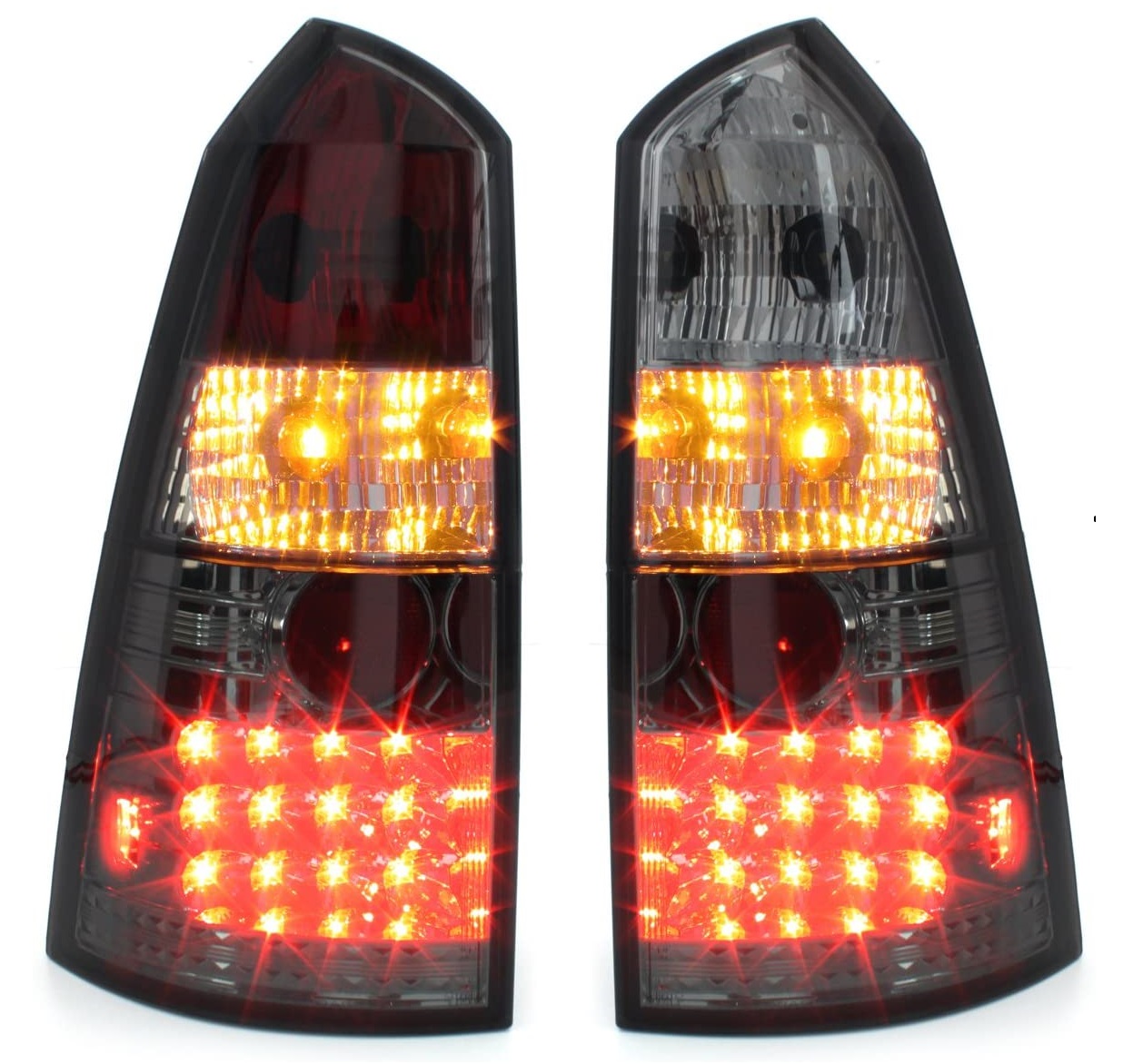 LED Rückleuchten für Ford Focus Turnier 99-05 schwarz smoke