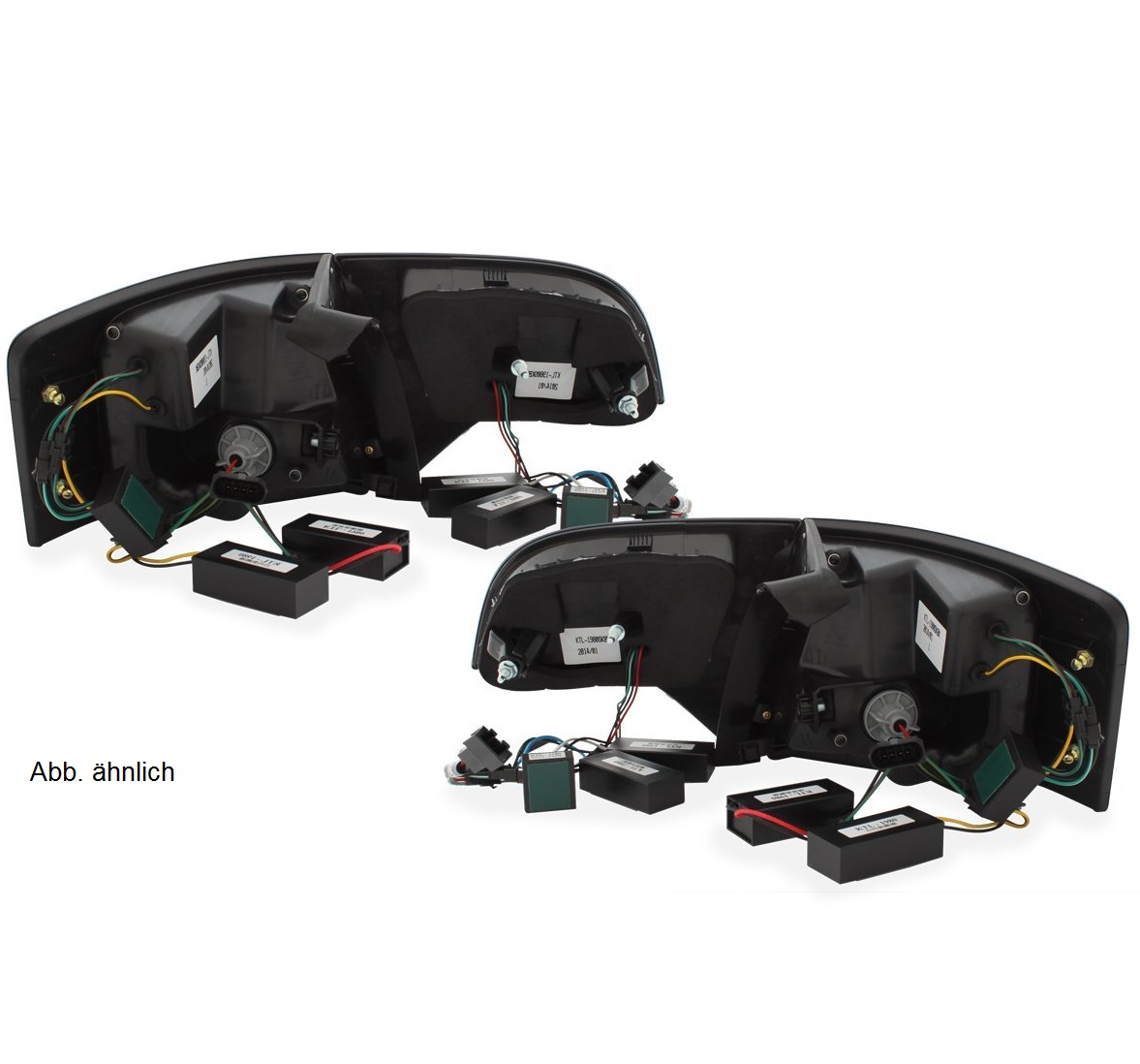 LED Rückleuchten für Audi A4 B7 Avant 04-08 schwarz mit dynamischem Blinker