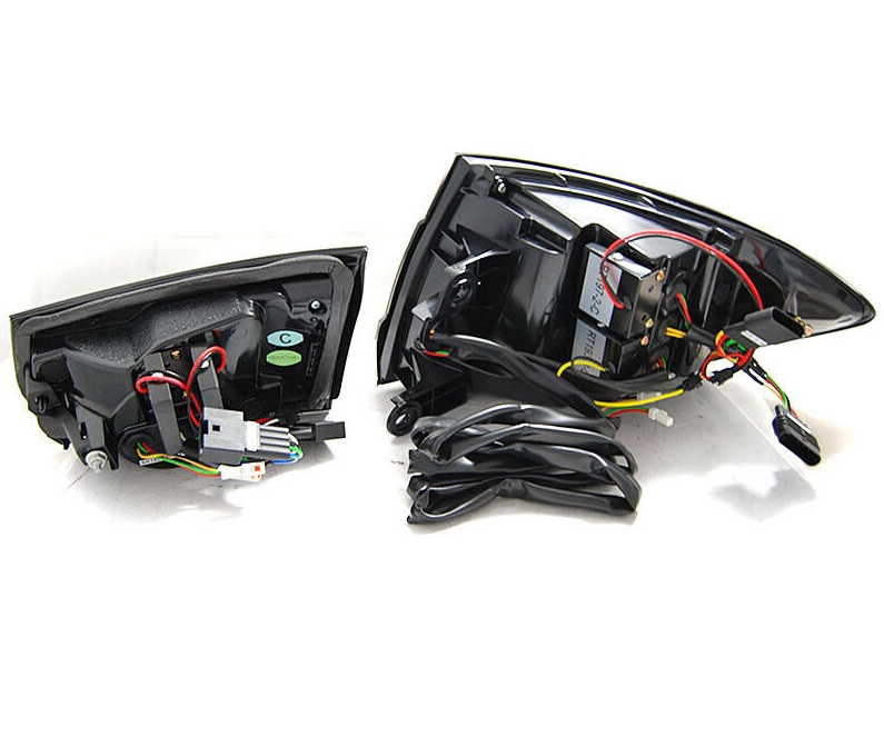Lightbar LED Rückleuchten für BMW F30 3er schwarz klar 11-18 Limousine dynamischer Led Blinker